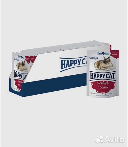 Корм для кошек happy cat