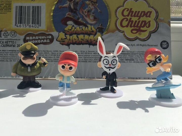 Игрушки чупа чупс Piglette три кота энчантималс