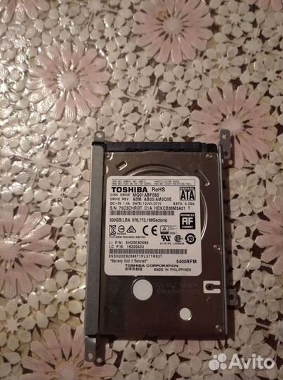 Жесткий диск для ноутбука 500 гб