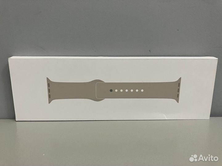 Новые Apple Watch Starlight Sport Band 45mm M/L MT