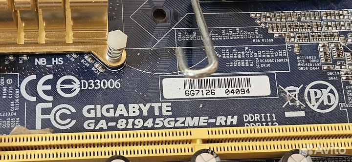 Материнская плата gigabyte GA-8I945gzme-RH LGA775