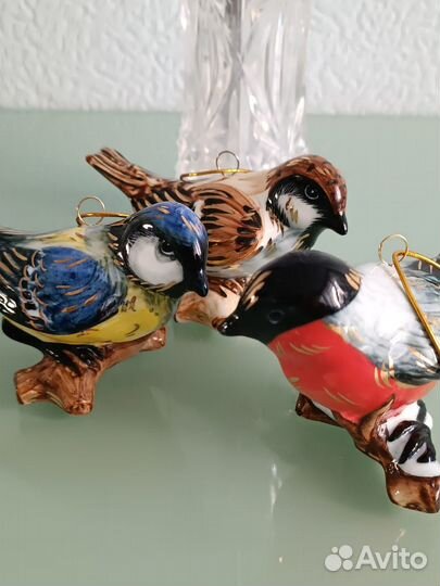Фарфоровые статуэтки лфз,ёлочная игрушка