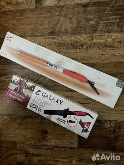 Выпрямитель/утюжок/стайлер и щипцы для волос новое