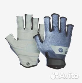 Перчатки ION Amara Half Finger 2022 (Светло-синий