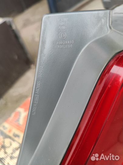Задние фонари на hyundai solaris 1 рестайл седа