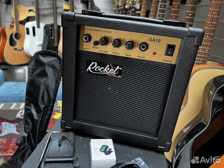 Электрогитара с комбиком