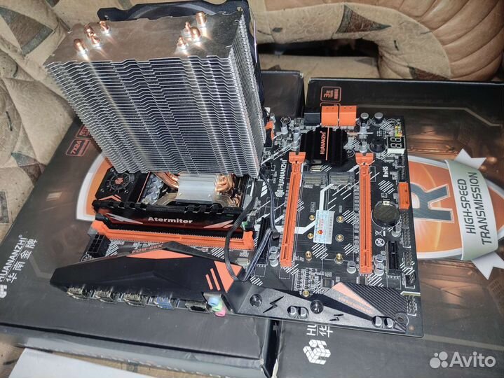 Материнская плата huananzhi x99 BD4 gaming