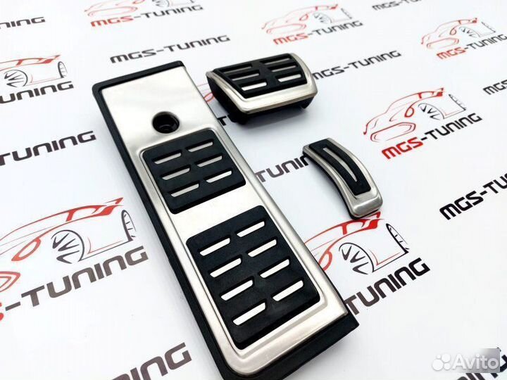 Накладки на педали Audi A4 B9 под оригинал S-line