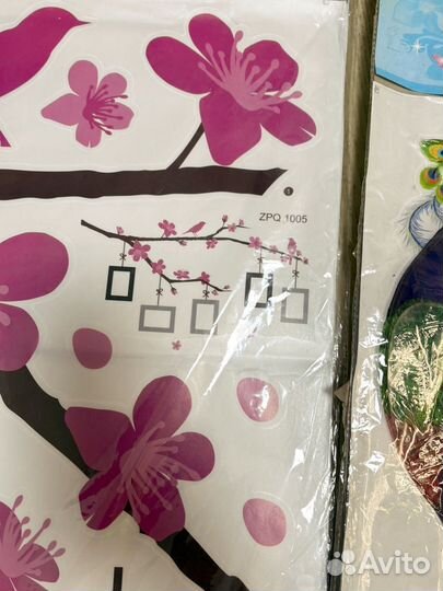 Интерьерные наклейки в детскую фоторамка