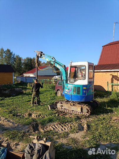 Свайно винтовой фундамент