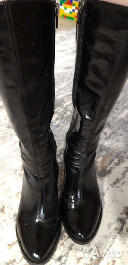 Сапоги кожа