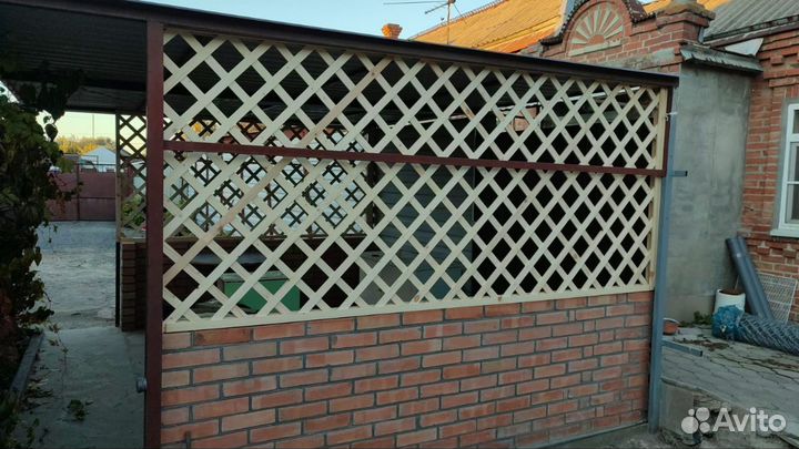 Шпалера деревянная