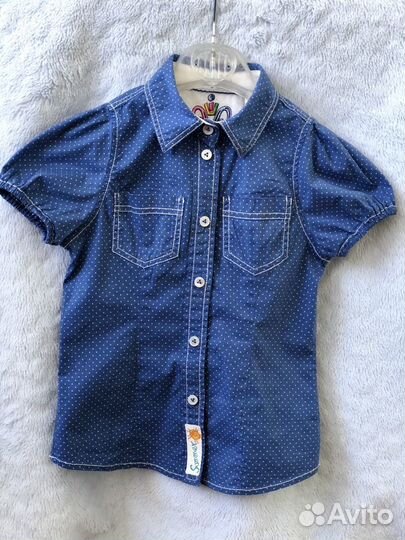 Рубашка на девочку марки Van Laack