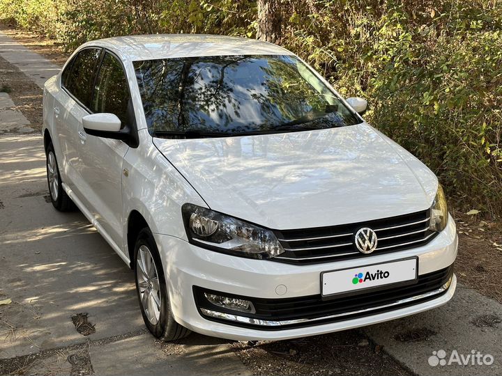 Volkswagen Polo 1.6 AT, 2015, 159 000 км