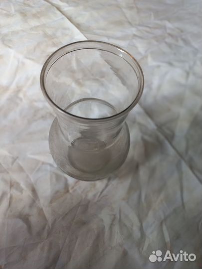 Крынка стеклянная, винтажная, интерьер