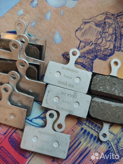 Колодки Shimano B01S B03S B05S G03A G05A