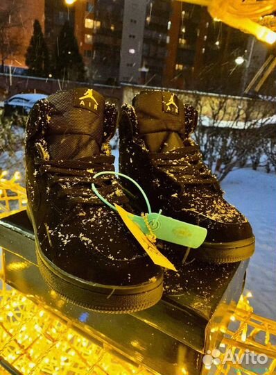 Кроссовки Nike Air Jordan тёплые (Арт.89725)