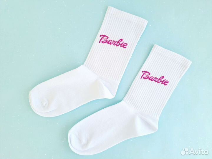 Носки женские Barbie белые новые