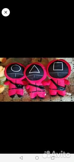 Мягкая игрушка Игра в кальмара