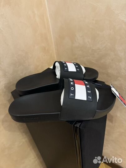 Tommy hilfiger шлепанцы 43 мужские