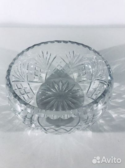 Салатник хрустальный хрусталь СССР