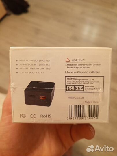 ToolkitRC M4AC зарядное устройство LiPo LiFe LiHV