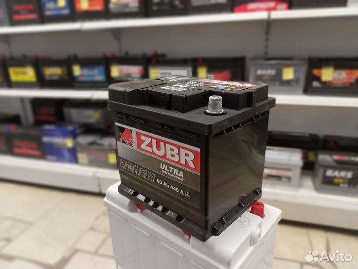 Zubr ultra 50 Ah пп. Аккумулятор