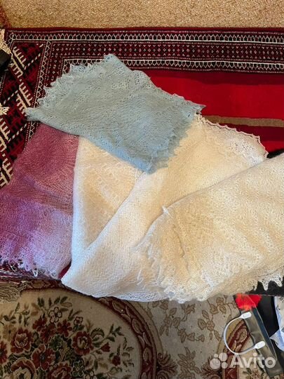 Пуховый платок