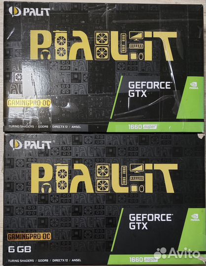 Gtx 1660 super/rx 6600 на запчасти или ремонт
