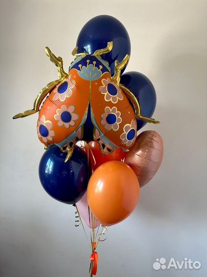 Воздушные шары, цифры, животные, шары гиганты