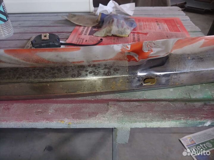 Задний бампер ваз 2106