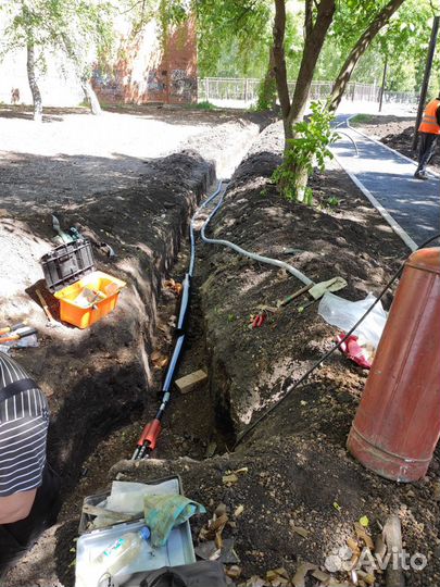 Поиск повреждения кабельной линии,ремонт,испытание