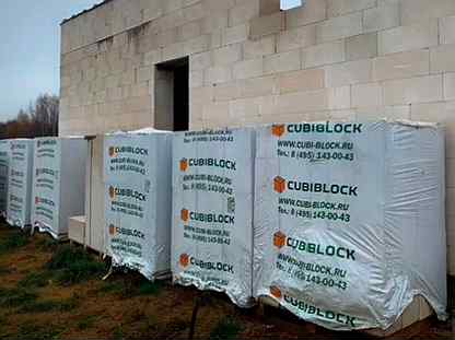 Пенобетон (газоблоки) CubiBlock D500