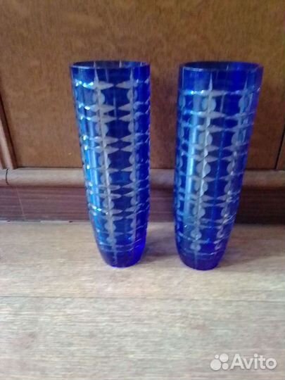 Вазы винтаж СССР,графин, вазы на ножке