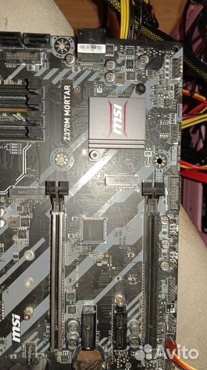 Материнская плата lga 1151 v2 z370 Mortar