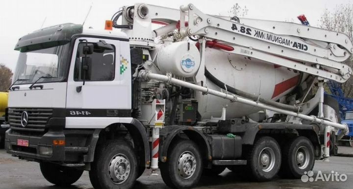 Аренда бетононасоса свой автопарк