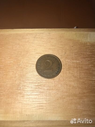 Монета 2 senti (сенти) kaks senti*eesti vabarilik