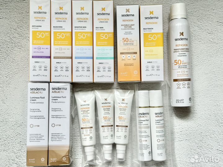 Sesderma spf50 солнцезащитные средства