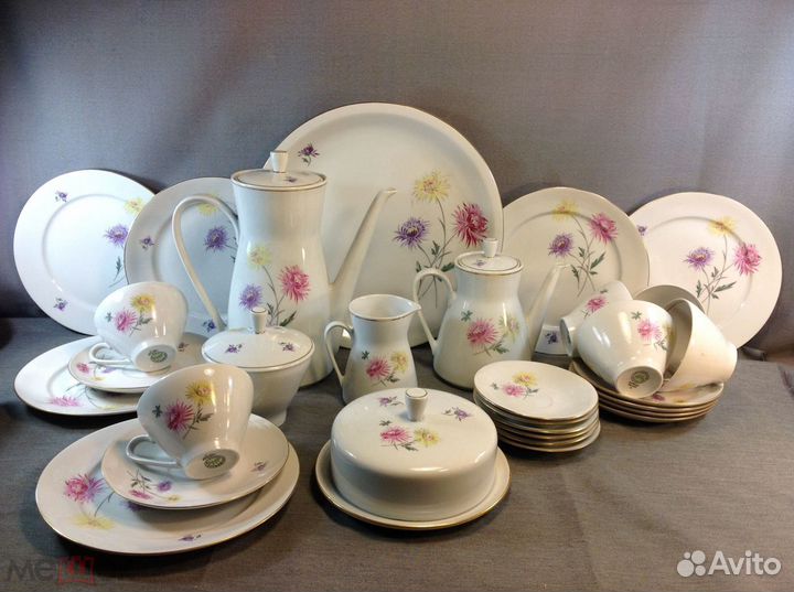 Чайный сервиз, 12 персон, Германия, 1968 г (новый)