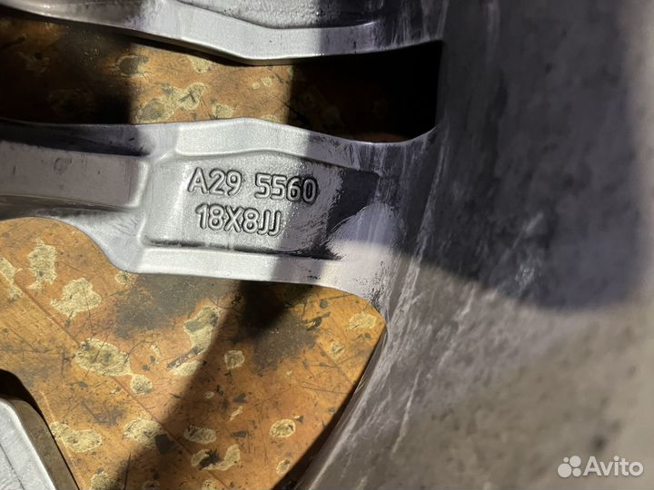 Литые диски r18 5/112