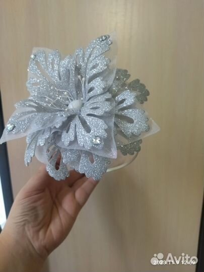 Заколки для волос из фоамирана