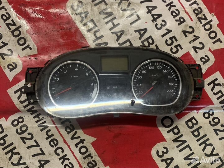 Щиток приборов renault duster