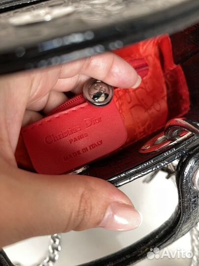Сумка lady dior