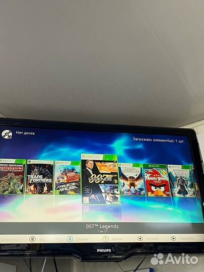 Xbox360s 320gb + 57 игр