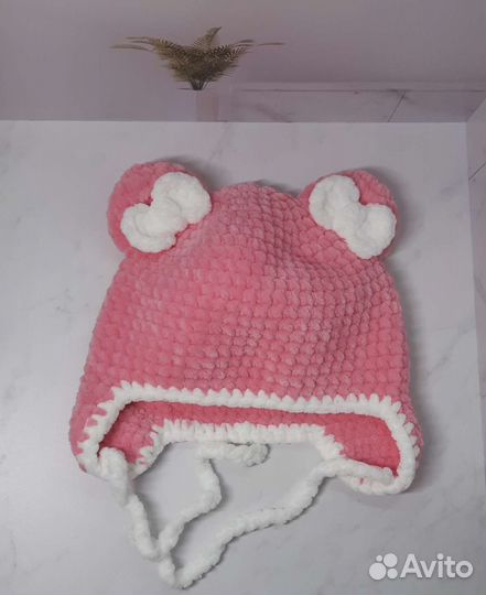 Шапка детская, ручной работы