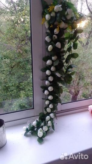 Искусственные цветы для свадьбы,декора