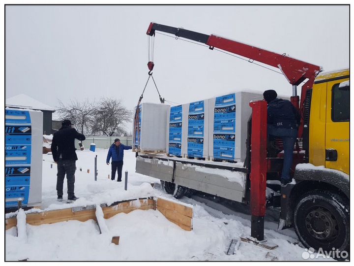 Газосиликатные блоки газоблоки Bonolit