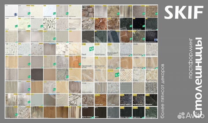 Замена фасадов кухни