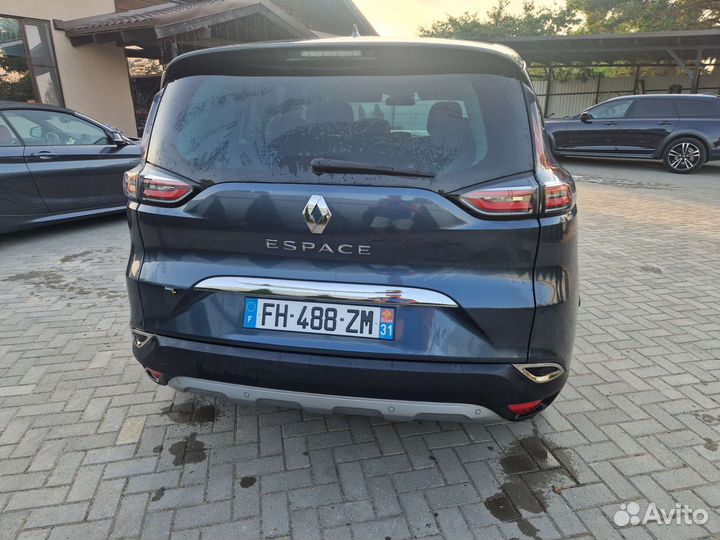 Renault Espace 2.0 AMT, 2019, 69 500 км