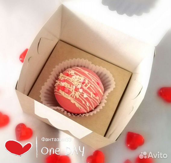 Шоколадные бомбочки с маршмеллоу